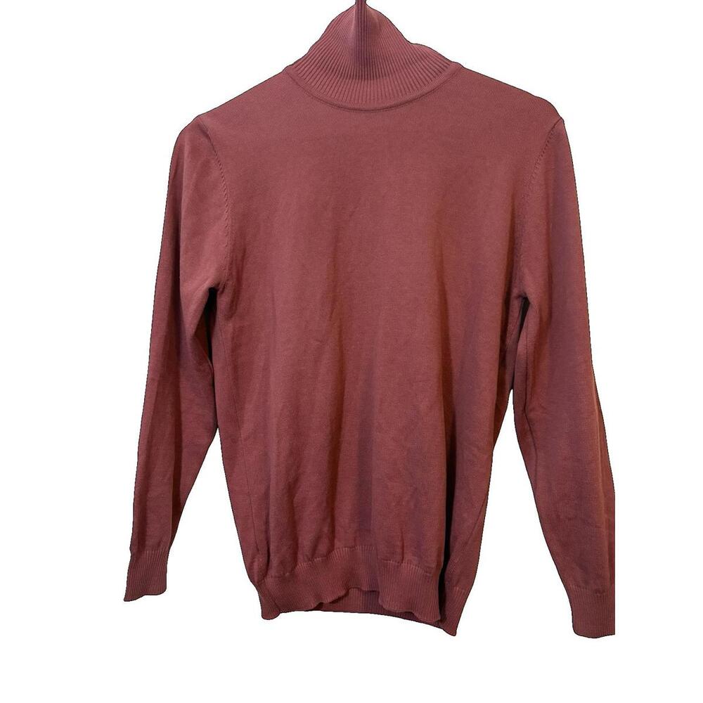 Rose Turtleneck Sweater